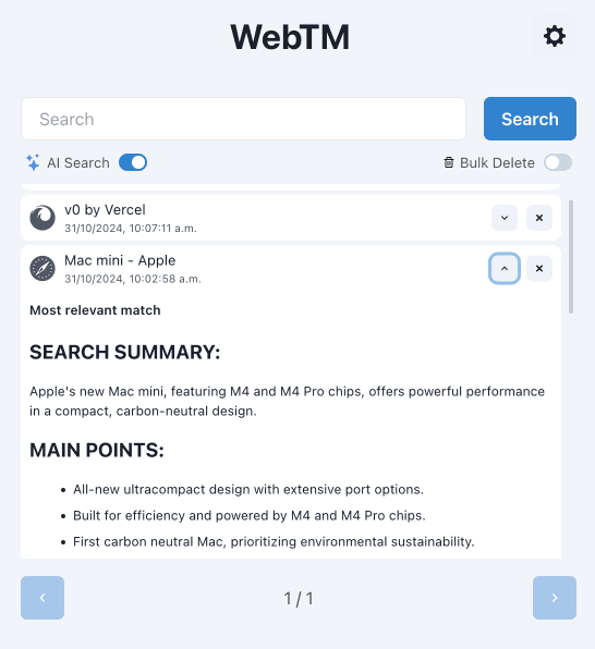 Search View